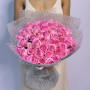 51 розовая роза (Кения) фото 4